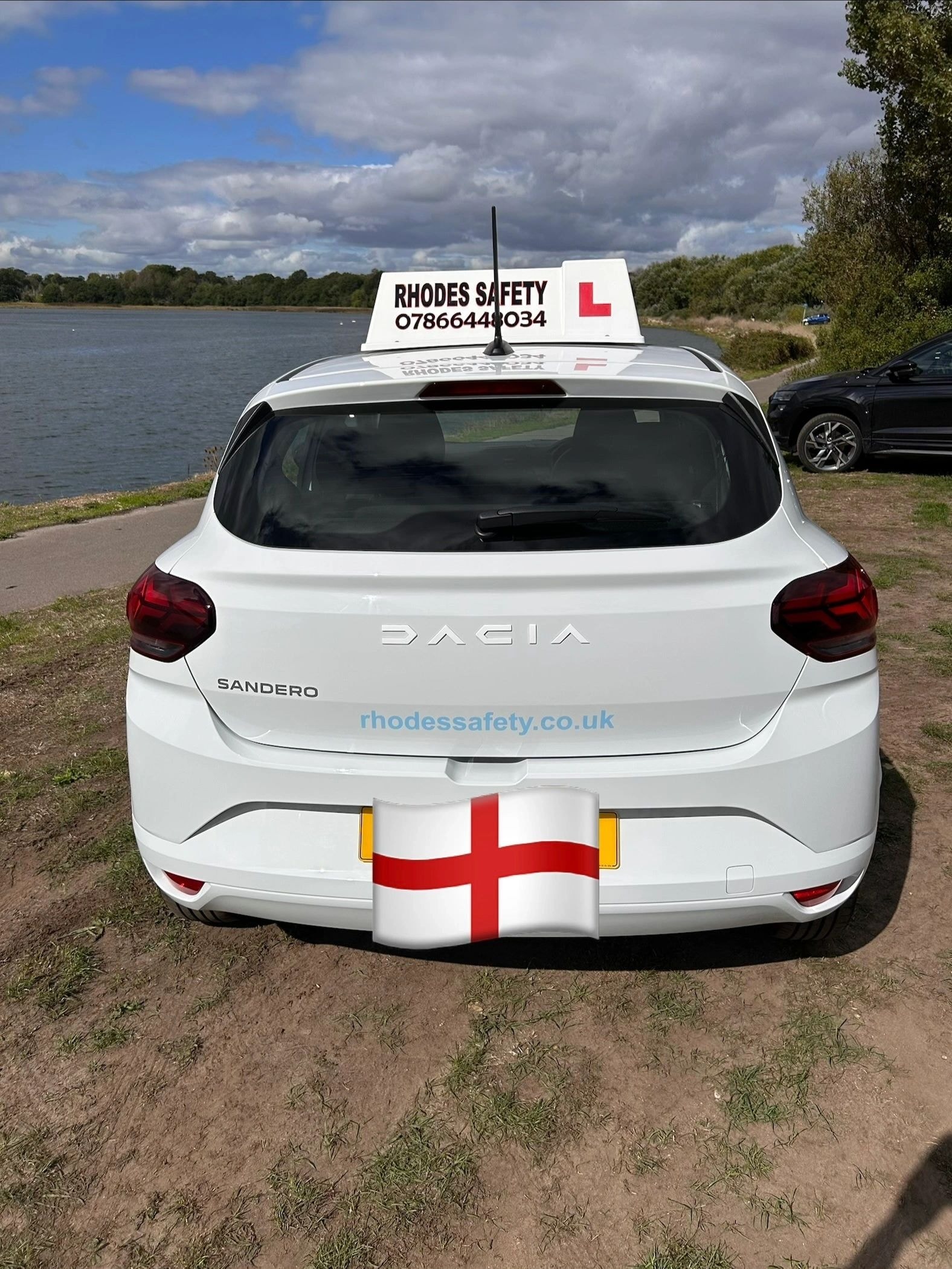 Rhodes Safety Dacia Sandero — driving school car in Poole, Dorset